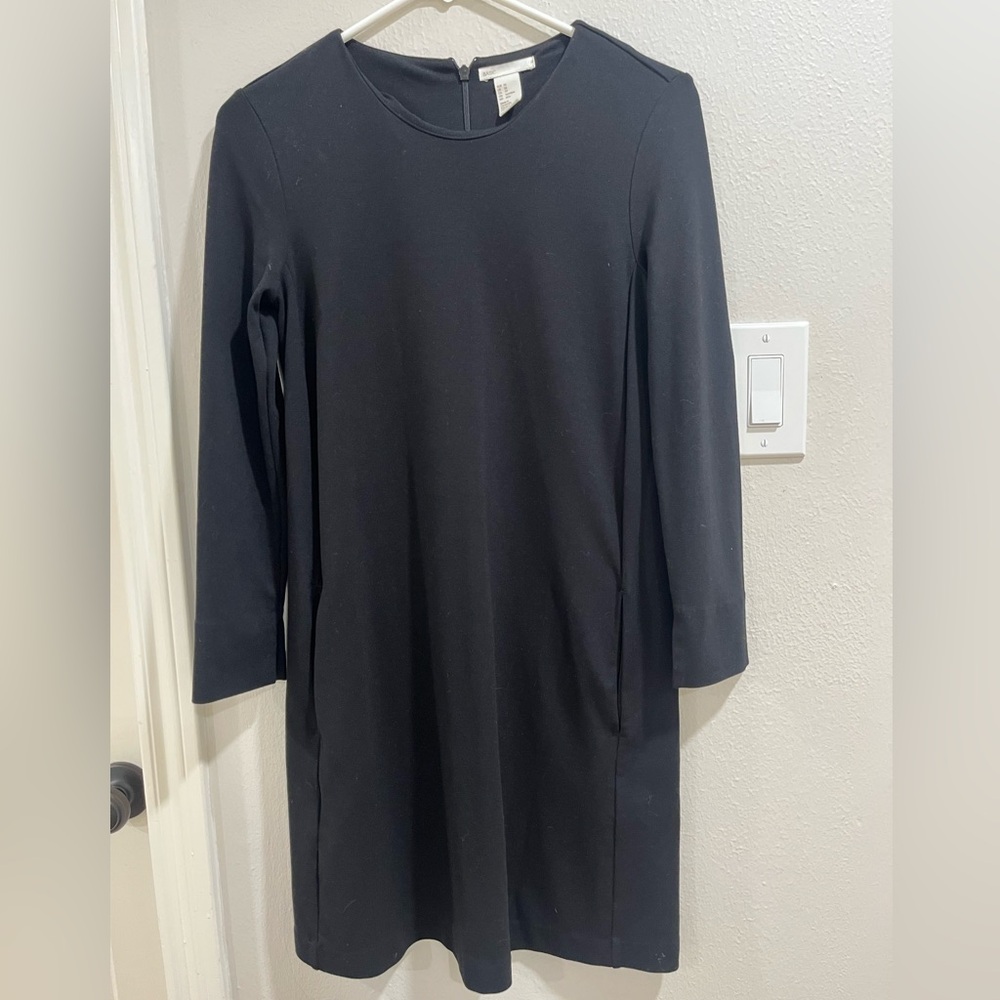 Black Women's Dress with Pockets